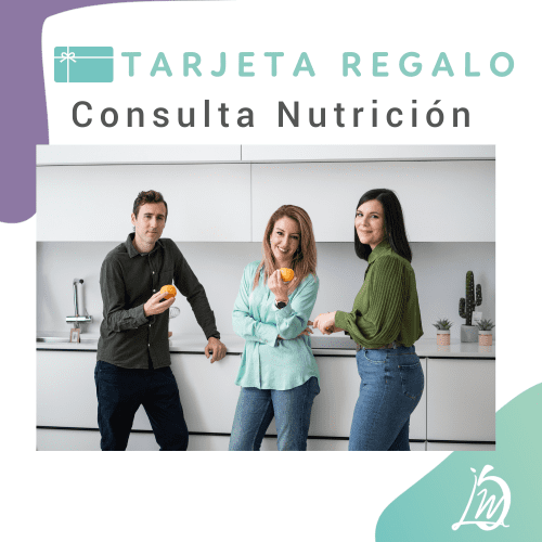 Tarjeta regalo: CONSULTA DE NUTRICIÓN
